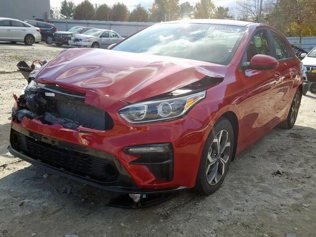 3KPF24AD8KE080381 - 2019 KIA FORTE FE  photo 2