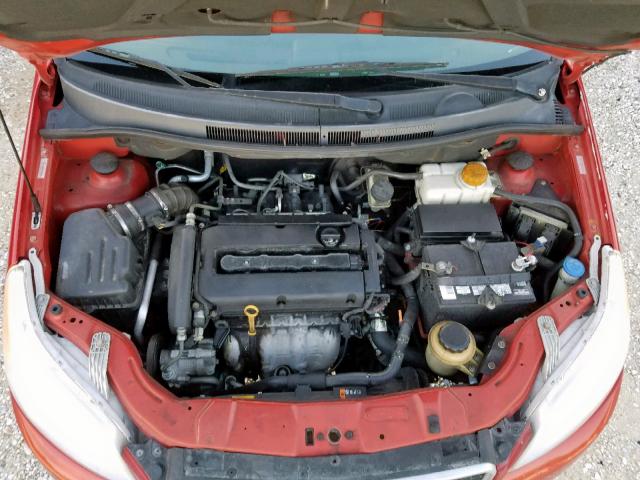 KL1TD6DE5BB157306 - 2011 CHEVROLET AVEO LS 红色 照片 7