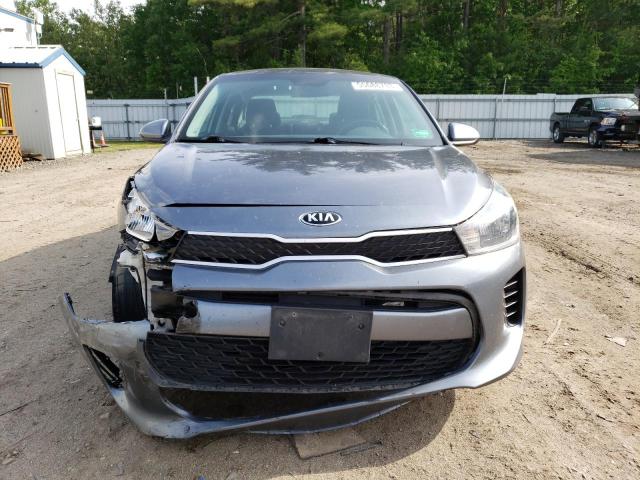 3KPA24AB2KE231353 - 2019 KIA RIO S GRAY photo 5