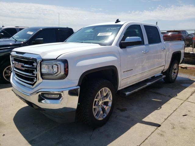 3GTP1NEC9JG284124 - 2018 GMC SIERRA C1500 SLT WHITE photo 1