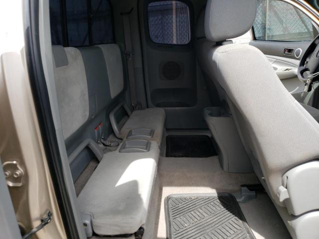 5TEUX42N78Z546352 - 2008 TOYOTA TACOMA ACCESS CAB ოქროსფერი ფოტო 10