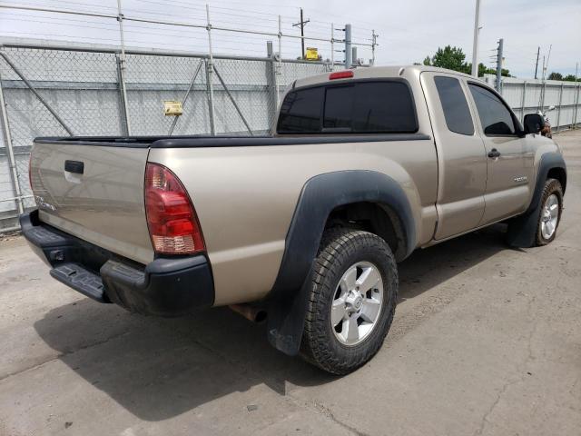 5TEUX42N78Z546352 - 2008 TOYOTA TACOMA ACCESS CAB ოქროსფერი ფოტო 3