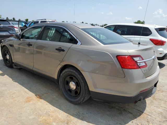 1FAHP2MT6EG105371 - 2014 FORD TAURUS POLICE INTERCEPTOR BROWN photo 2