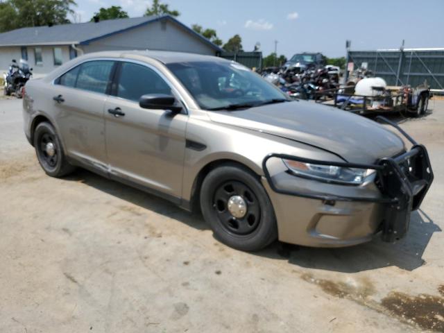 1FAHP2MT6EG105371 - 2014 FORD TAURUS POLICE INTERCEPTOR BROWN photo 4