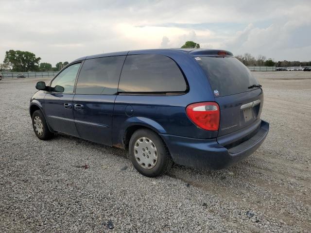 2C4GP44L23R103534 - 2003 CHRYSLER TOWN & COU LX BLUE photo 2