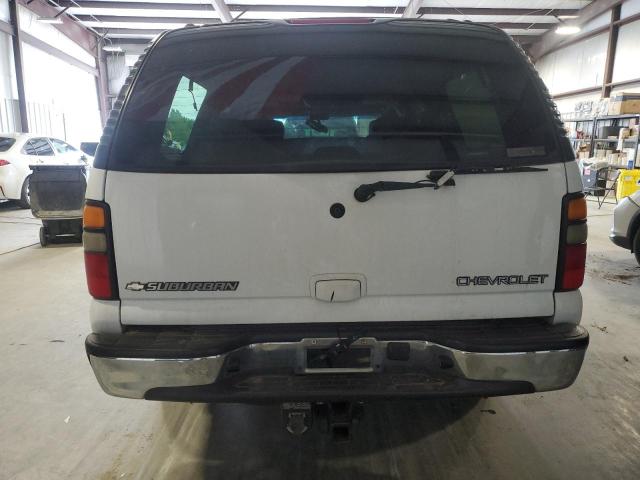 3GNEC16Z85G108322 - 2005 CHEVROLET SUBURBAN C1500 WHITE photo 6