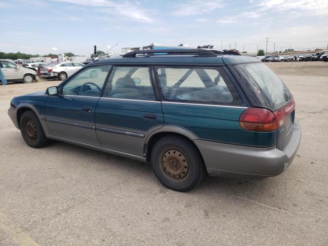 4S3BK6254S7354080 - 1995 SUBARU LEGACY BRIGHTON GREEN photo 2