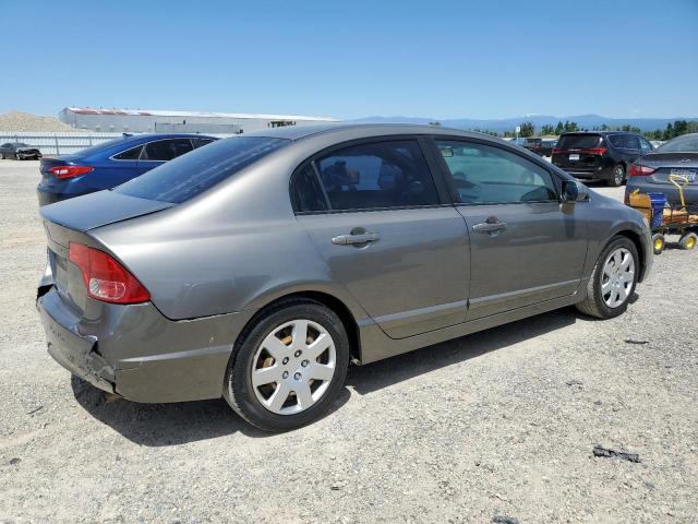 1HGFA16596L063817 - 2006 HONDA CIVIC LX GRAY photo 3