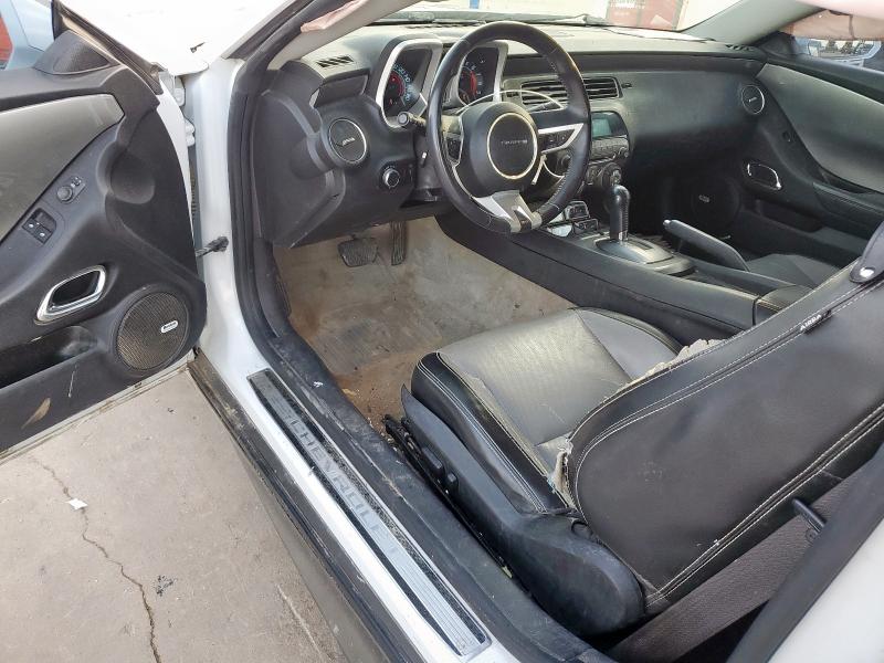 2G1FK1EJ7A9181786 - 2010 CHEVROLET CAMARO SS WHITE photo 8