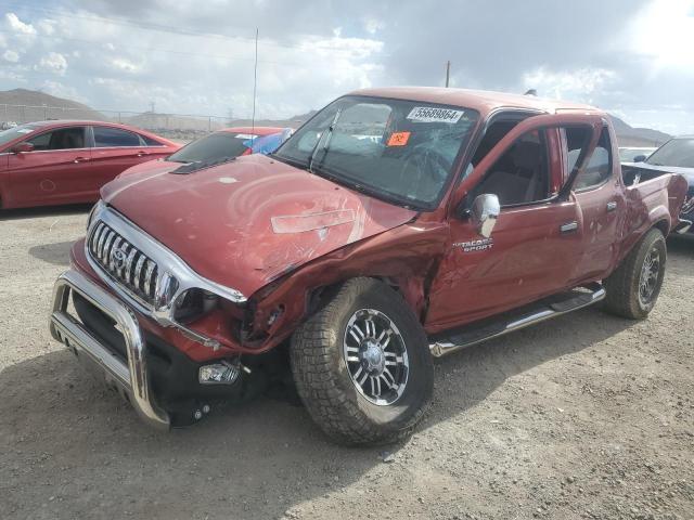 5TEGN92N51Z875704 - 2001 TOYOTA TACOMA DOUBLE CAB PRERUNNER RED photo 1