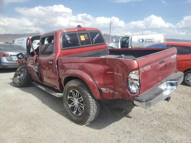 5TEGN92N51Z875704 - 2001 TOYOTA TACOMA DOUBLE CAB PRERUNNER RED photo 2