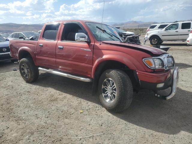 5TEGN92N51Z875704 - 2001 TOYOTA TACOMA DOUBLE CAB PRERUNNER RED photo 4