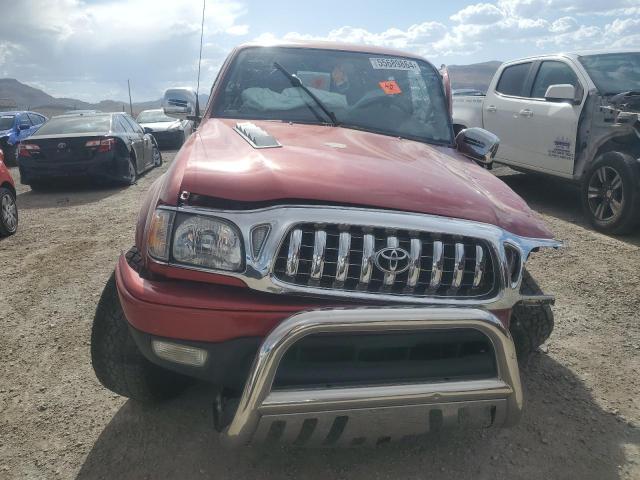 5TEGN92N51Z875704 - 2001 TOYOTA TACOMA DOUBLE CAB PRERUNNER RED photo 5