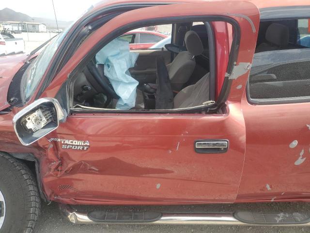 5TEGN92N51Z875704 - 2001 TOYOTA TACOMA DOUBLE CAB PRERUNNER RED photo 7