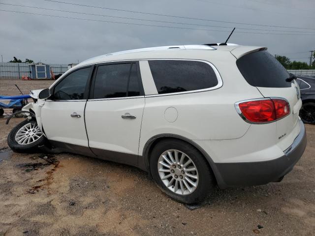 5GAKRBED7BJ333283 - 2011 BUICK ENCLAVE CXL WHITE photo 2