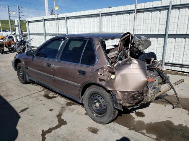 JHMCB7647LC039132 - 1990 HONDA ACCORD DX BROWN photo 2