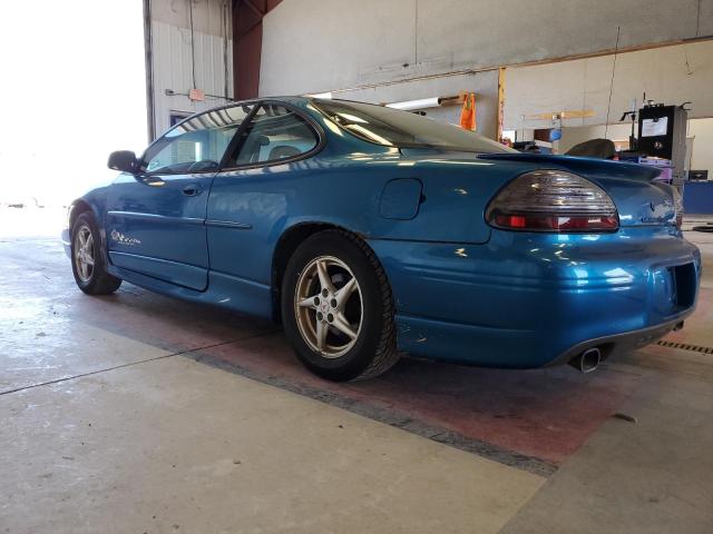 1G2WP1215WF308292 - 1998 PONTIAC GRAND PRIX GTP TURQUOISE photo 2