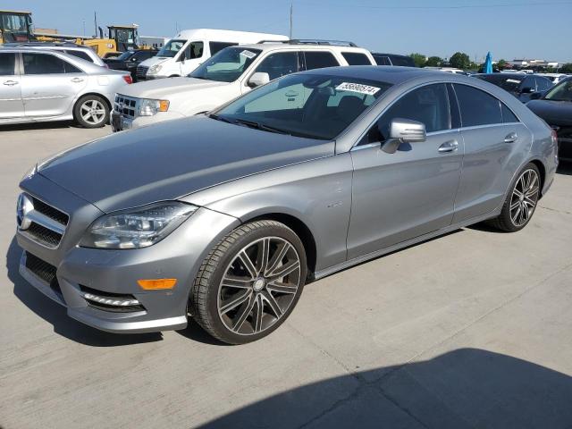 WDDLJ9BB5CA028149 - 2012 MERCEDES-BENZ CLS 550 4MATIC GRAY photo 1