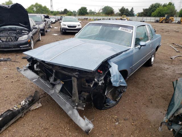 1G3GM47Y0GP373854 - 1986 OLDSMOBILE CUTLASS SU BROUGHAM BLUE photo 1