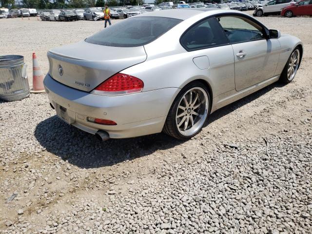 WBAEH734X5B193790 - 2005 BMW 645 CI AUTOMATIC SILVER photo 3