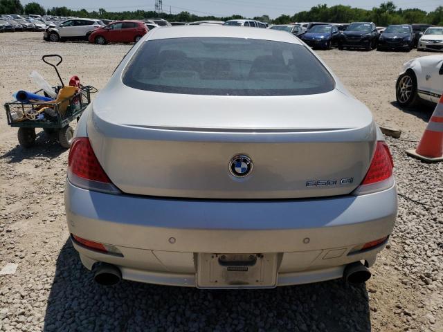 WBAEH734X5B193790 - 2005 BMW 645 CI AUTOMATIC SILVER photo 6
