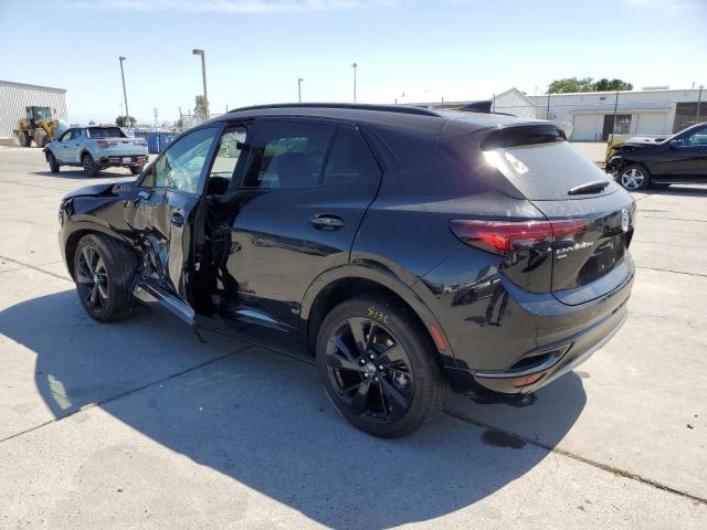 LRBFZMR42PD012455 - 2023 BUICK ENVISION PREFERRED BLACK photo 2