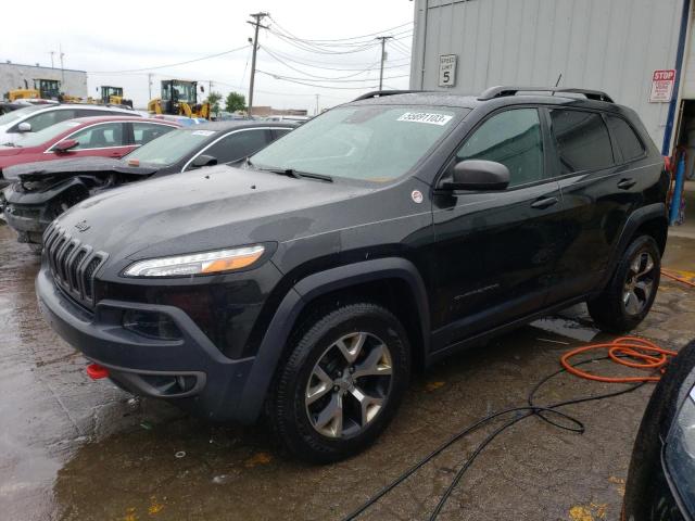 1C4PJMBB2EW316313 - 2014 JEEP CHEROKEE TRAILHAWK 黑色 照片 1
