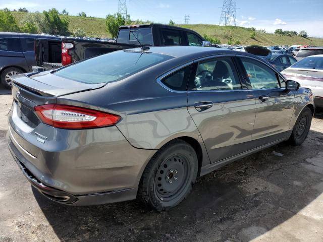 3FA6P0K9XER149773 - 2014 FORD FUSION TITANIUM CHARCOAL photo 3