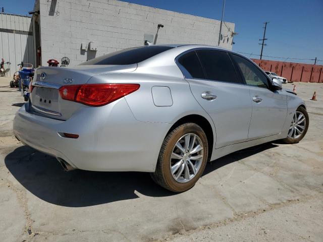 JN1CV7AP7HM642399 - 2017 INFINITI Q50 BASE SILVER photo 3