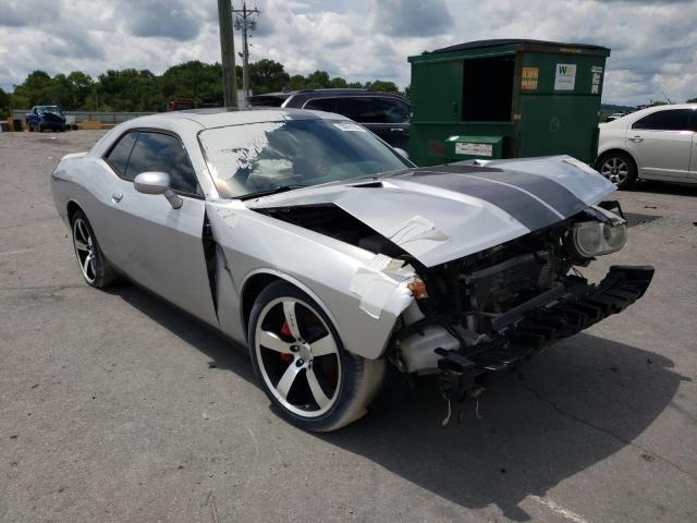 2C3CDYCJ0CH161067 - 2012 DODGE CHALLENGER SRT-8 SILVER photo 1