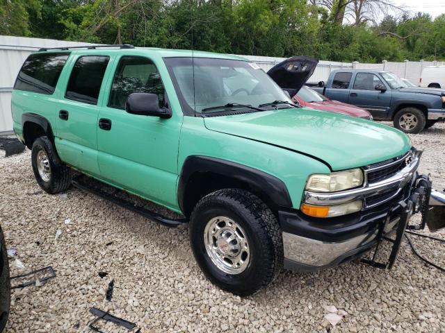 1GNGK26UX3R292410 - 2003 CHEVROLET SUBURBAN K2500 GREEN photo 4