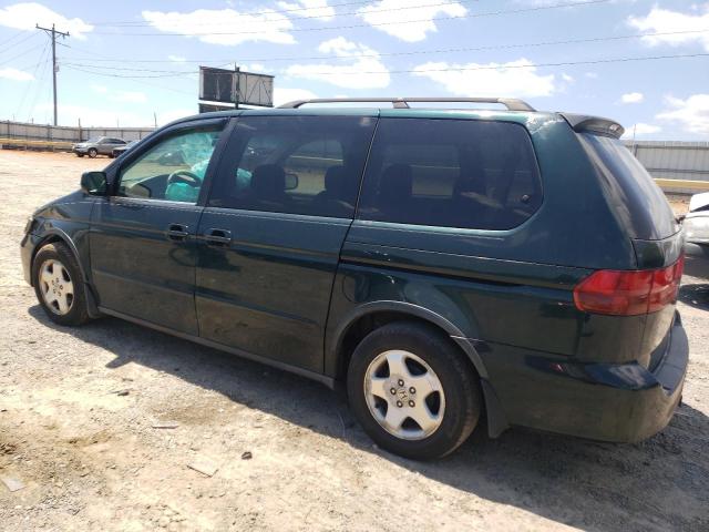 2HKRL1863YH600202 - 2000 HONDA ODYSSEY EX GREEN photo 2