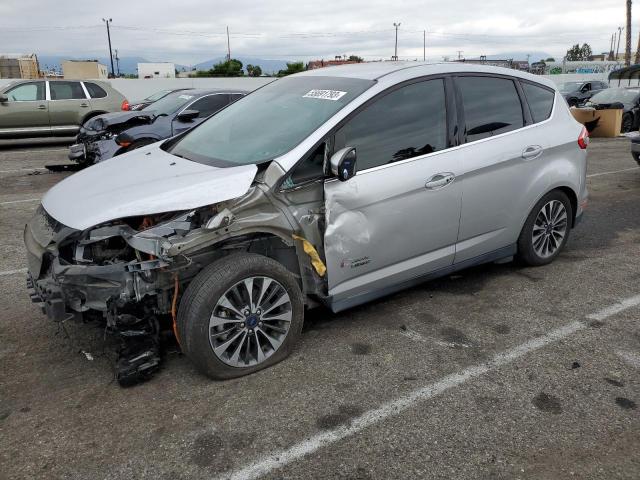 1FADP5FU6HL118140 - 2017 FORD C-MAX TITANIUM SILVER photo 1