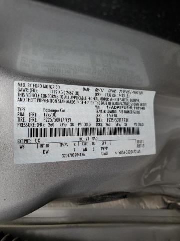 1FADP5FU6HL118140 - 2017 FORD C-MAX TITANIUM SILVER photo 13