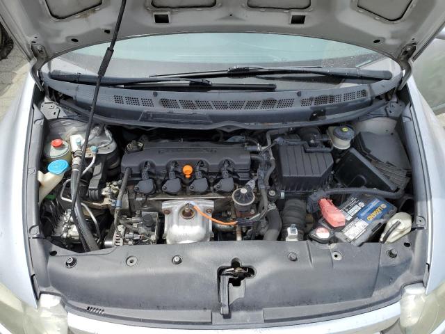 1HGFA16808L097741 - 2008 HONDA CIVIC EX SILVER photo 11