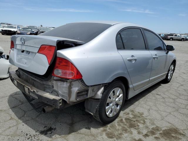 1HGFA16808L097741 - 2008 HONDA CIVIC EX SILVER photo 3