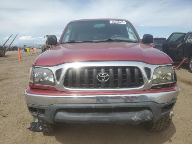 5TEGN92N72Z127375 - 2002 TOYOTA TACOMA DOUBLE CAB PRERUNNER RED photo 5