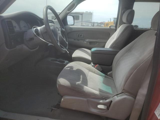 5TEGN92N72Z127375 - 2002 TOYOTA TACOMA DOUBLE CAB PRERUNNER RED photo 7