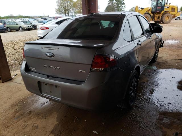 1FAHP3GN6AW124473 - 2010 FORD FOCUS SES GRAY photo 4