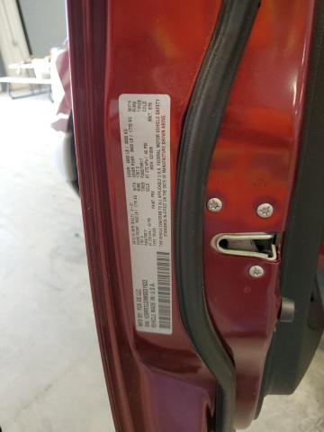 1C6RR7LG8MS531933 - 2021 RAM 1500 CLASS SLT 勃艮第红 照片 12