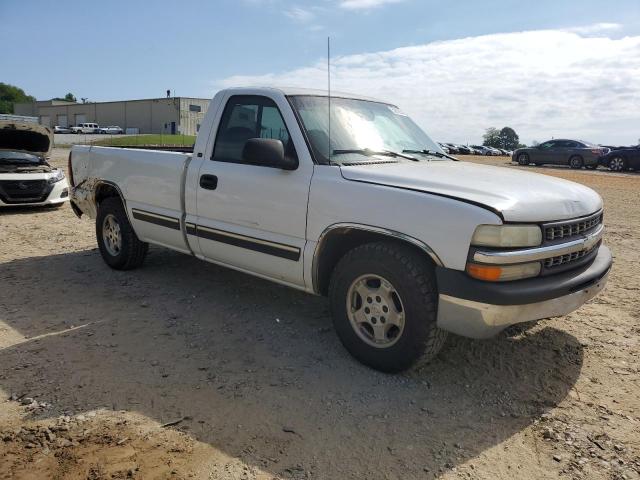 1GCEC14T9YE154633 - 2000 CHEVROLET SILVERADO C1500 WHITE photo 4