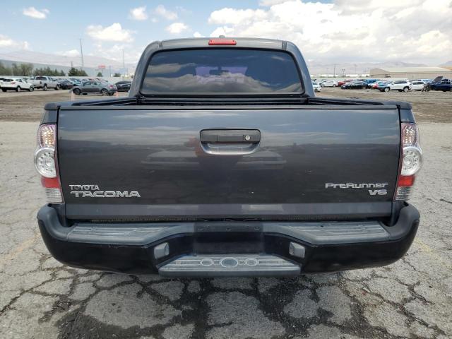 3TMJU4GN6AM100359 - 2010 TOYOTA TACOMA DOUBLE CAB PRERUNNER CHARCOAL photo 6