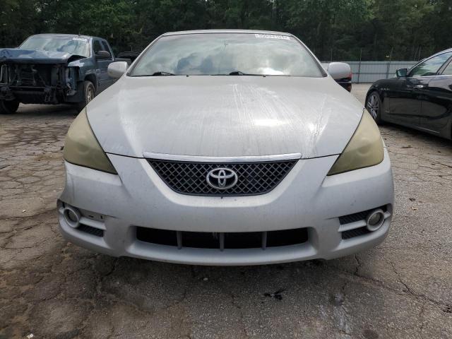 4T1CE30P57U761196 - 2007 TOYOTA CAMRY SOLA SE SILVER photo 5