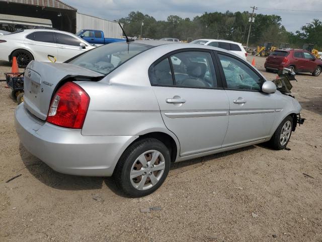 KMHCN46C78U270186 - 2008 HYUNDAI ACCENT GLS SILVER photo 3