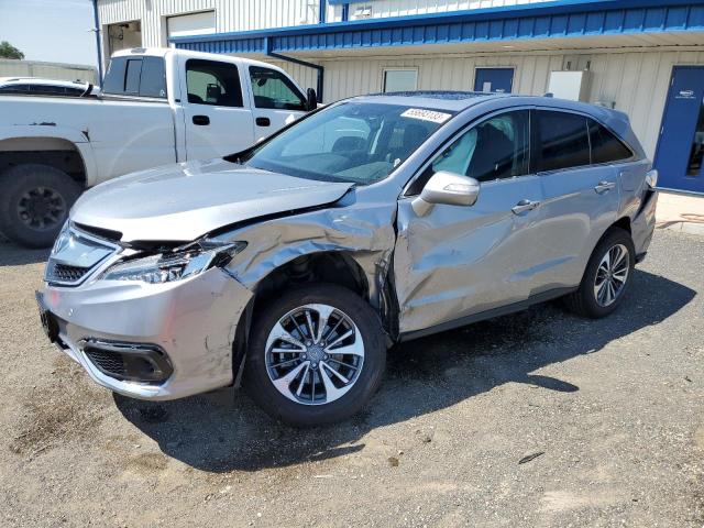 5J8TB4H77JL009425 - 2018 ACURA RDX ADVANCE SILVER photo 1