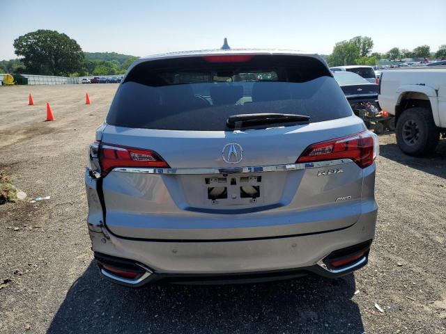 5J8TB4H77JL009425 - 2018 ACURA RDX ADVANCE SILVER photo 6