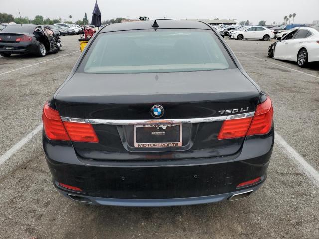 WBAKB83599CY59766 - 2009 BMW 750 LI BLACK photo 6