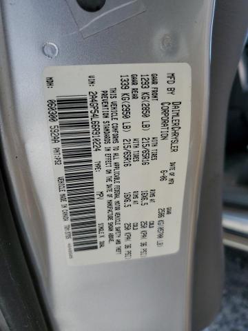 2A4GP54L66R910224 - 2006 CHRYSLER TOWN & COU TOURING 银色 照片 13