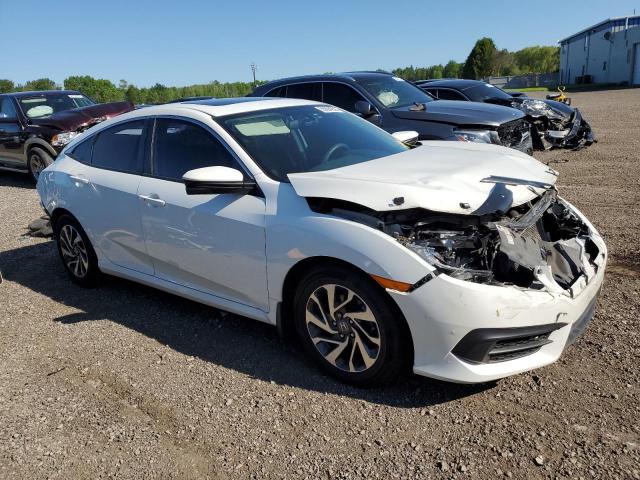 2HGFC2F75GH002190 - 2016 HONDA CIVIC EX WHITE photo 4