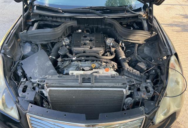 JN1AJ0HP0CM401339 - 2012 INFINITI EX35 BASE შავი ფოტო 7